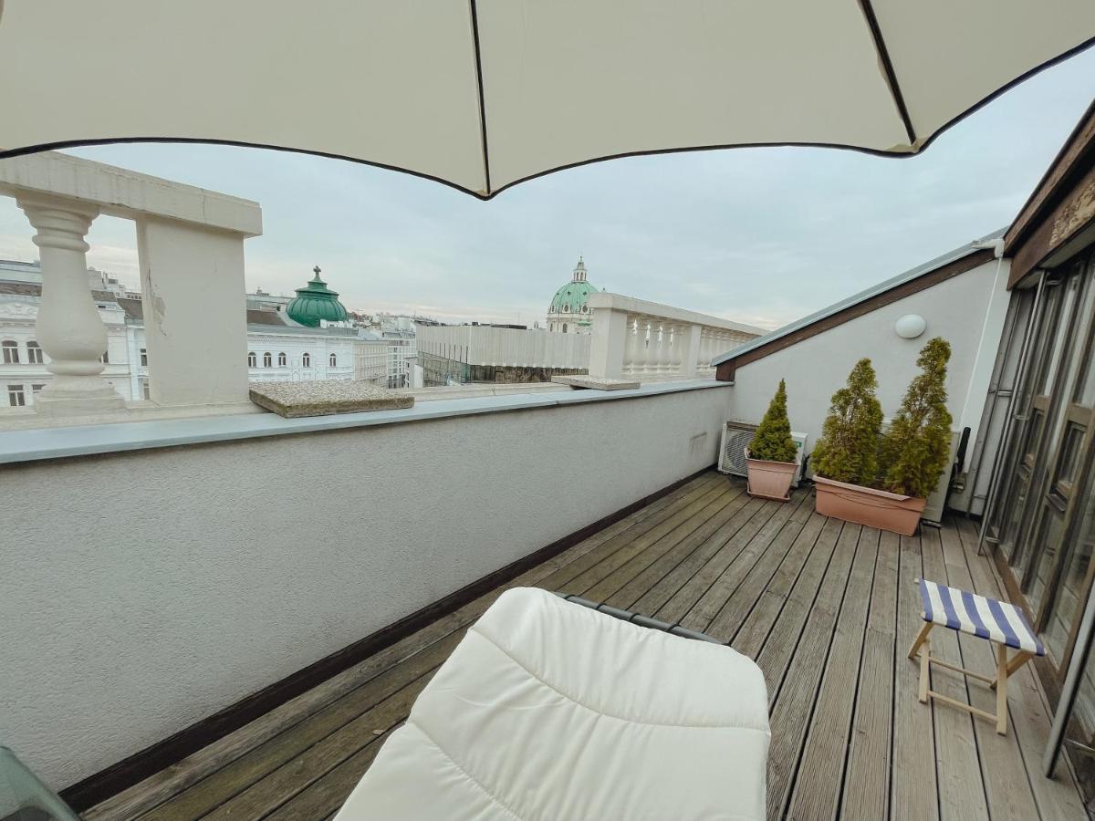 Luxury 150M2 Suite In Most Desirable Area Of Historic Central Vídeň Exteriér fotografie